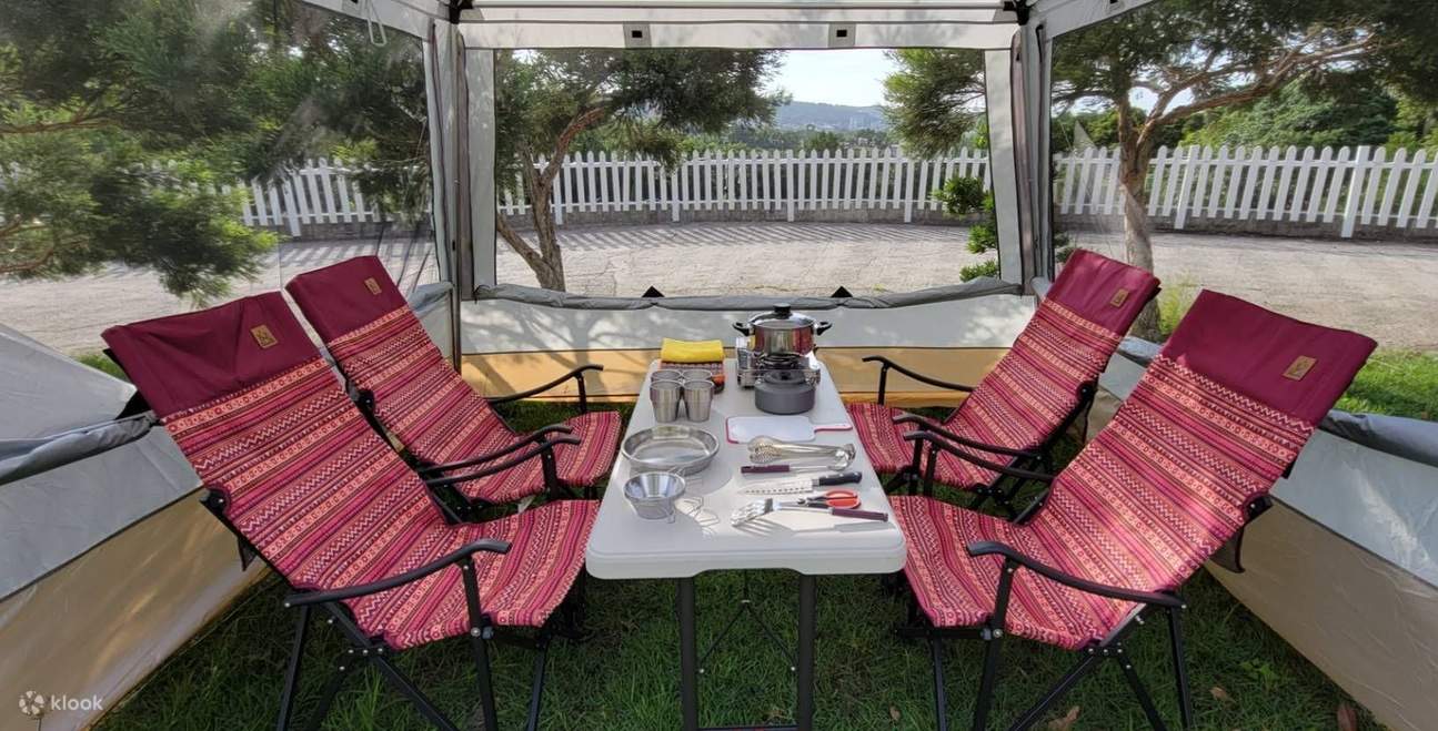 Кемпинг Дороти: кухонный тент, кухонная утварь